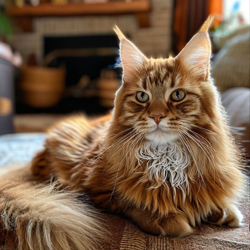 Как правильно ухаживать за шерстью кошек длинношёрстных пород