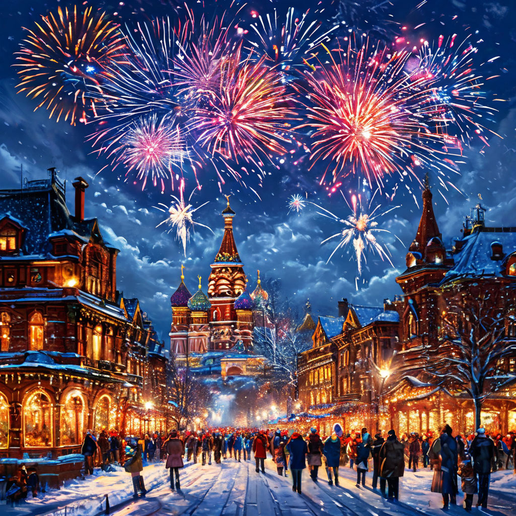 Как встречают Новый год в разных странах