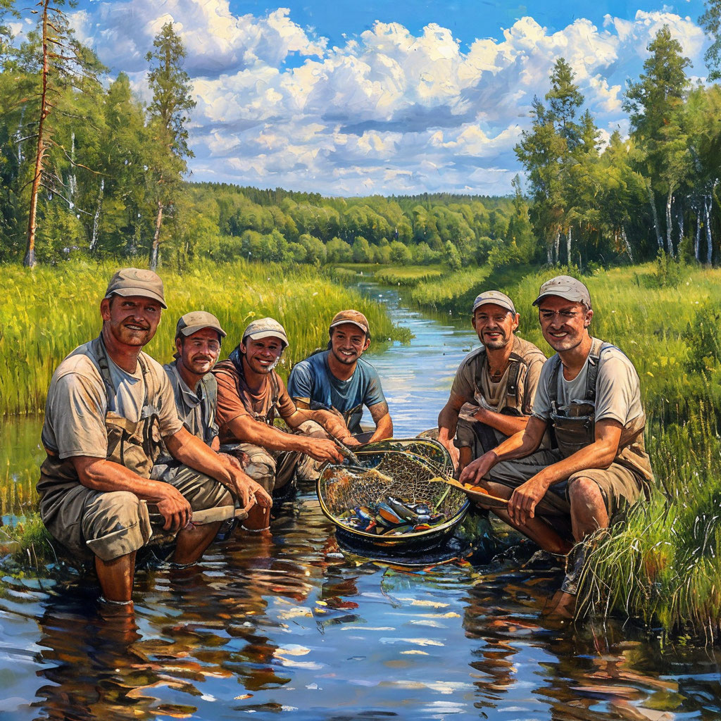 Почему стоит попробовать рыбалку на малых реках