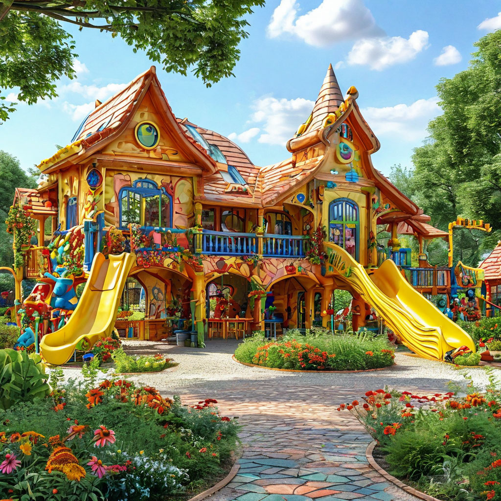 Ландшафтный дизайн для детей: как сделать сад безопасным и интересным для малышей