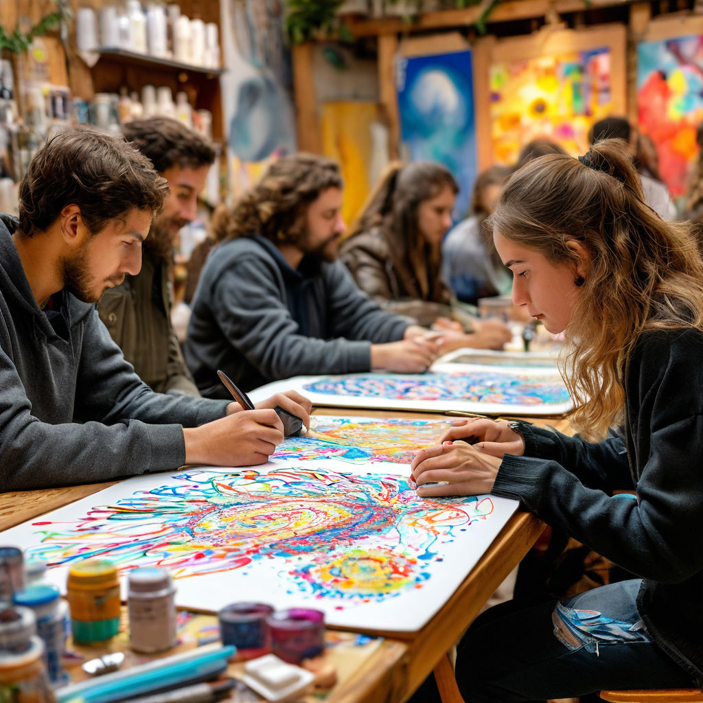 Мастер-класс по нейрографике: создайте свой денежный талисман