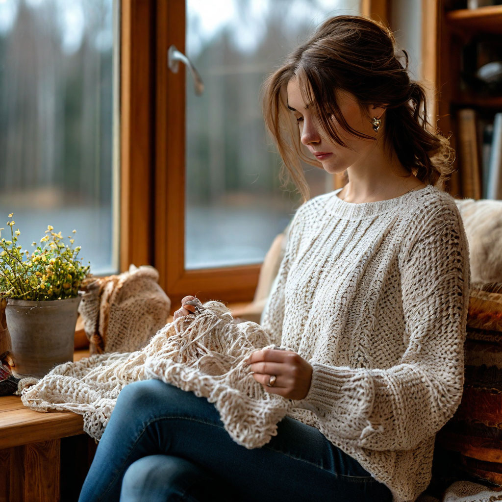 Вяжем уютный свитер: идеальный проект для зимних вечеров