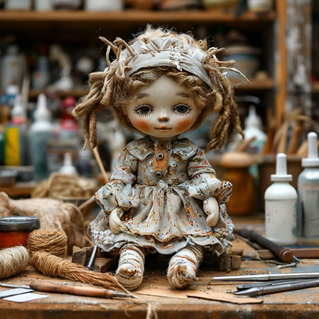 Как создать уникальную куклу своими руками