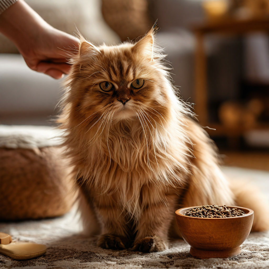 Как правильно ухаживать за шерстью кошек длинношёрстных пород