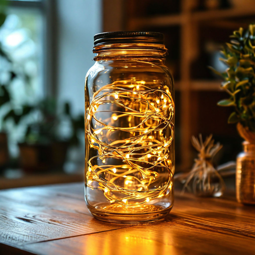 Как сделать уникальный светильник своими руками