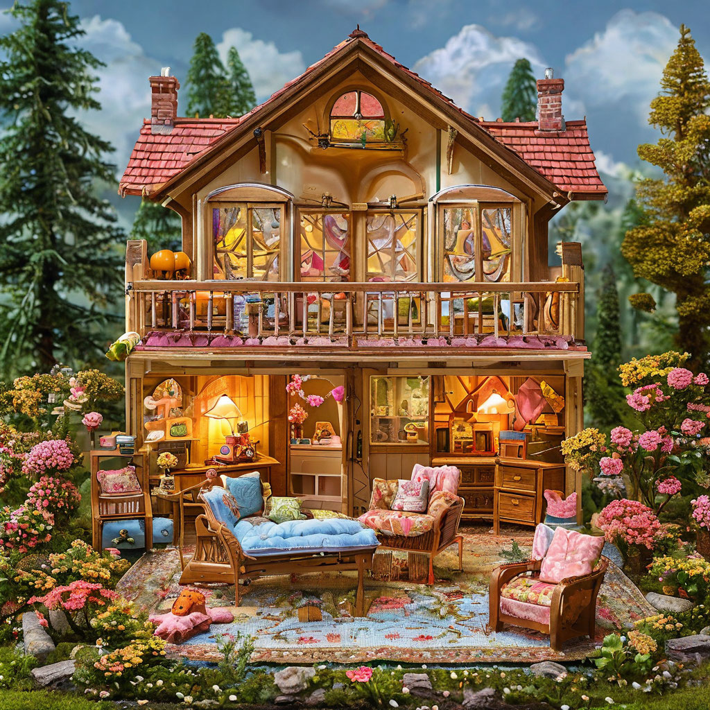 Путешествие в мир кукольных домиков