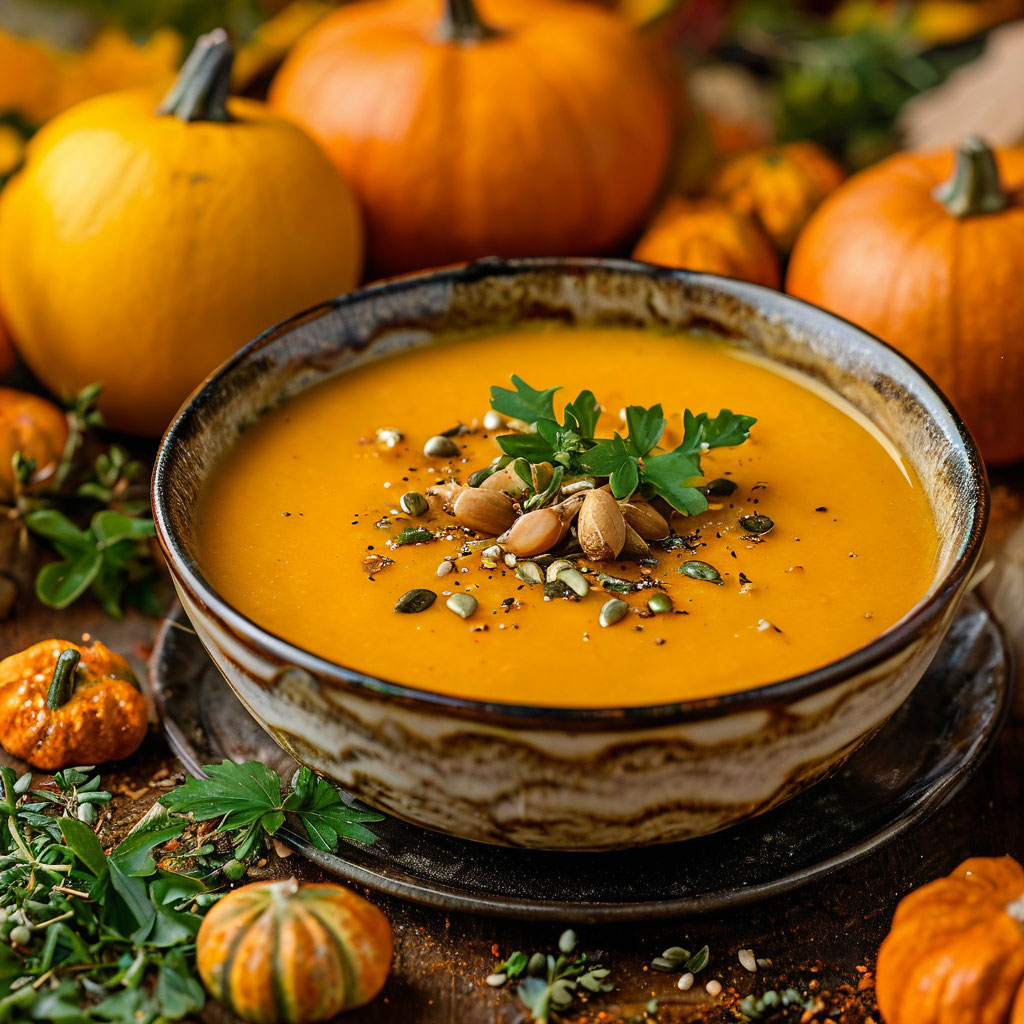 Осенний суп-пюре из тыквы: тепло и уют в каждой ложке