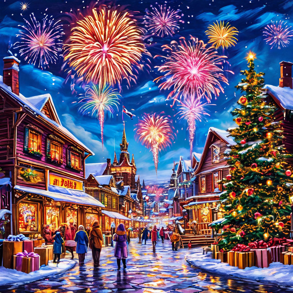 Как встречают Новый год в разных странах