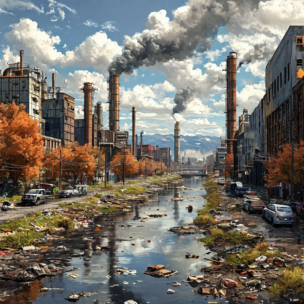 Экологические проблемы больших городов: загрязнение воздуха и воды