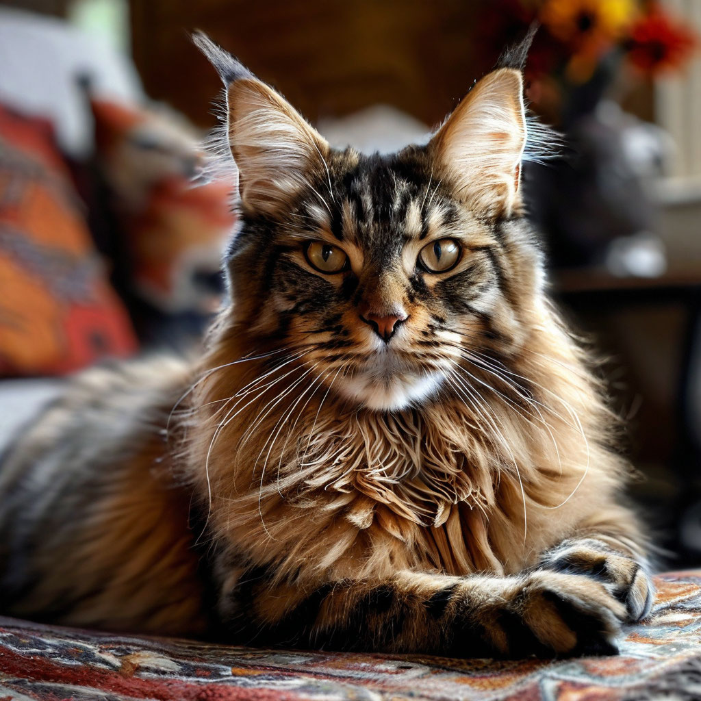 Как правильно ухаживать за шерстью кошек длинношёрстных пород