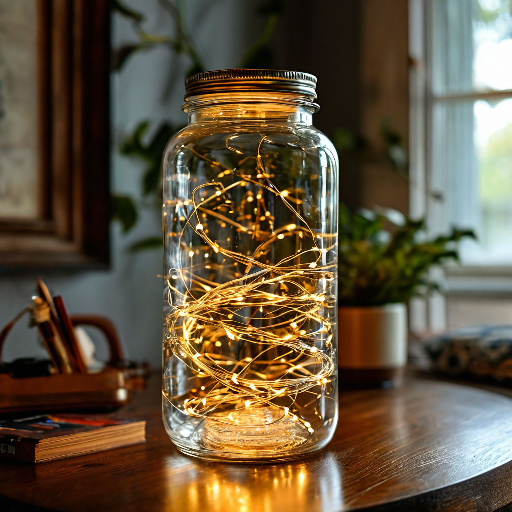 Как сделать уникальный светильник своими руками