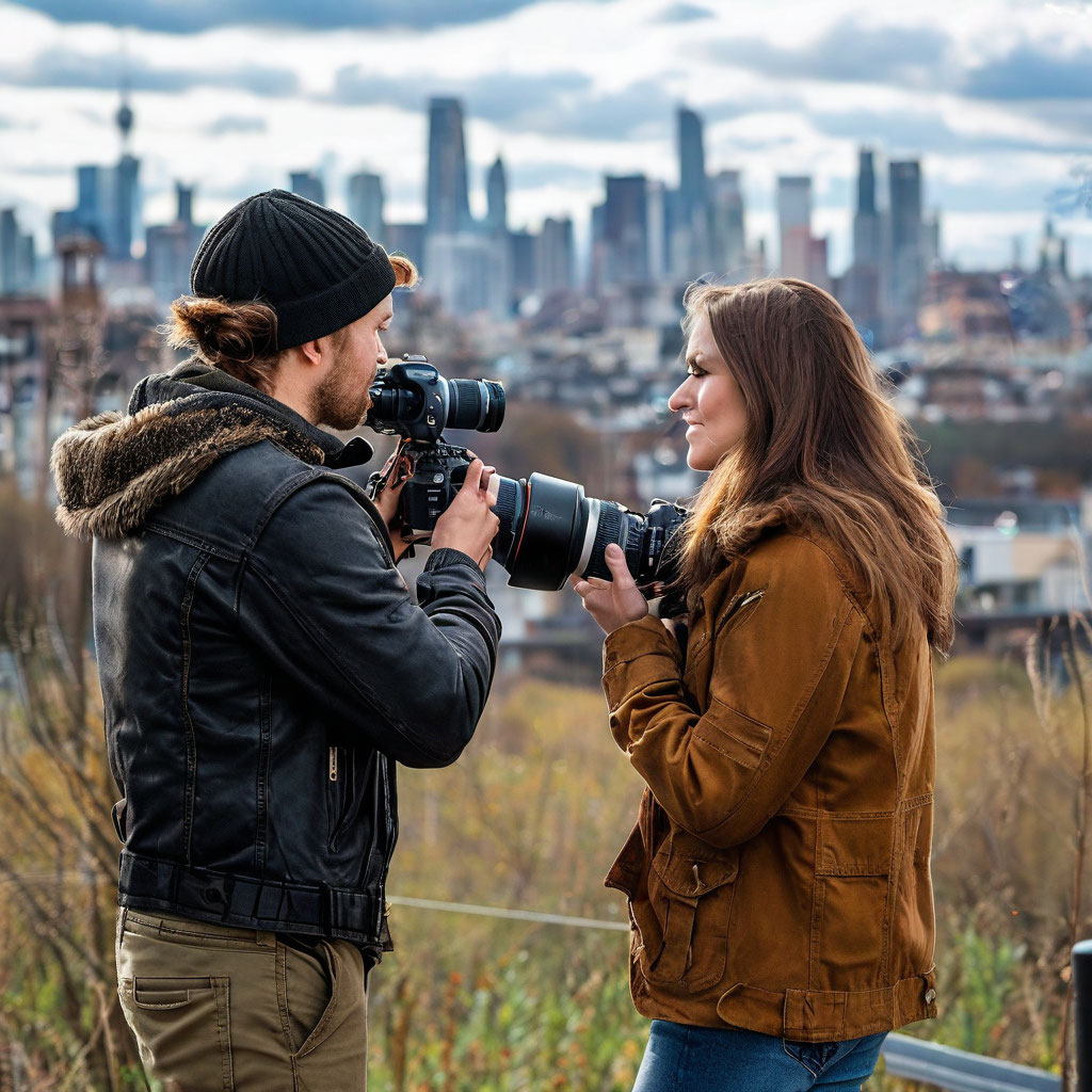 Творческие приёмы в портретной фотографии