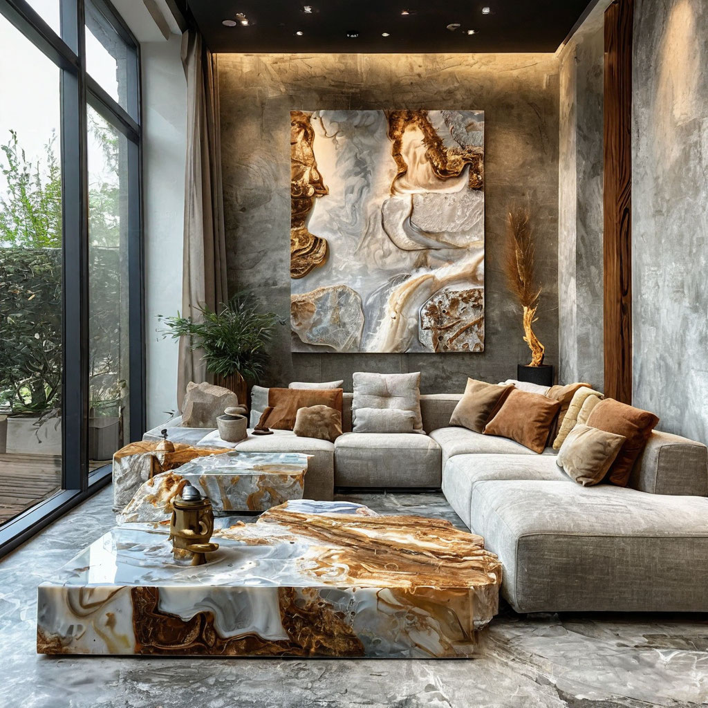 Декор из гипса и эпоксидной смолы: как добавить уникальности вашему интерьеру