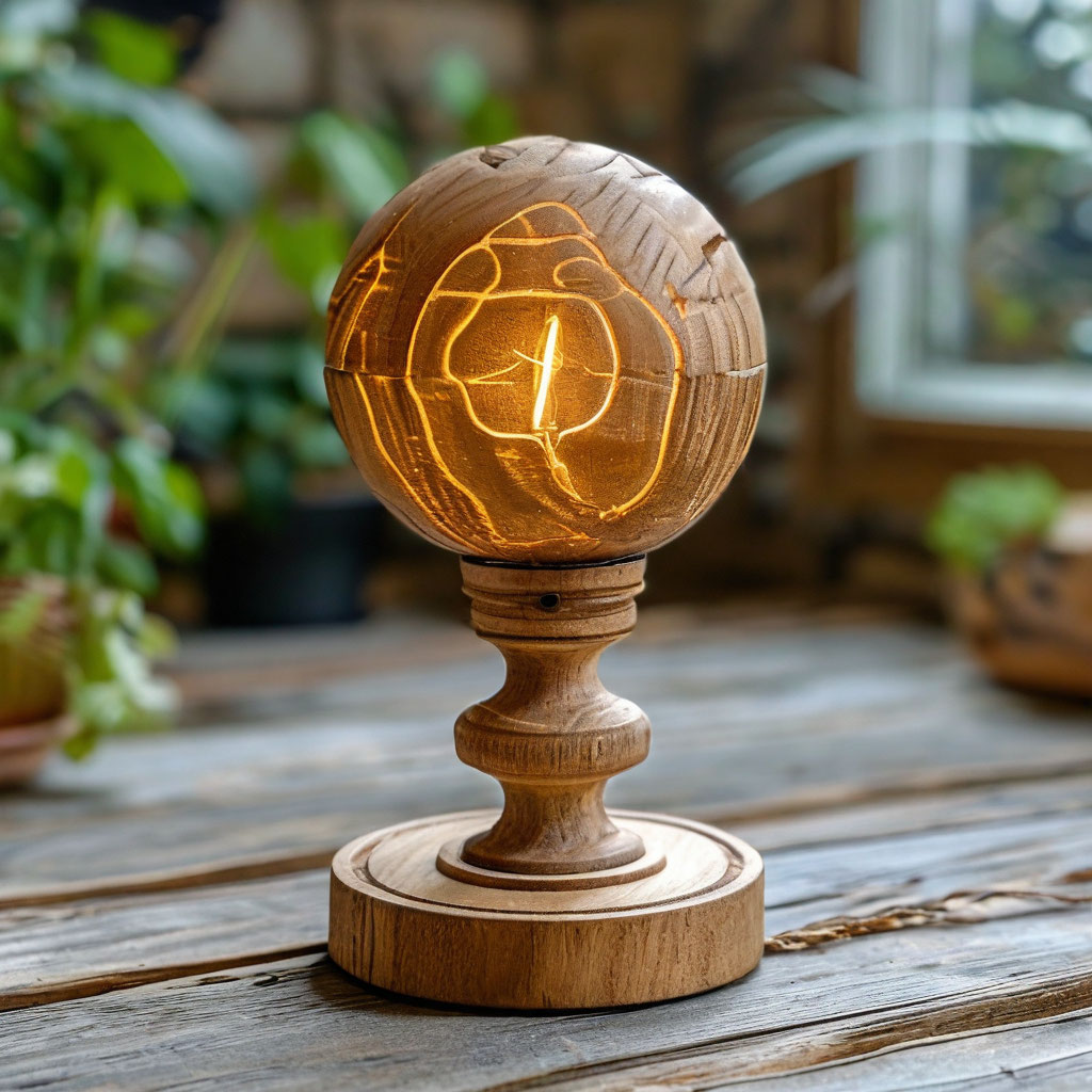 Как сделать уникальный светильник своими руками