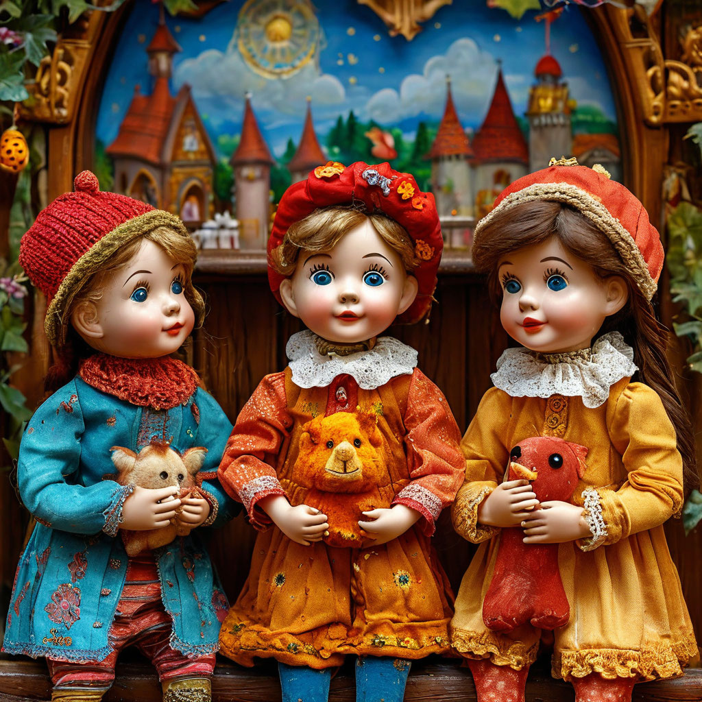 Творческие идеи для игр с куклами