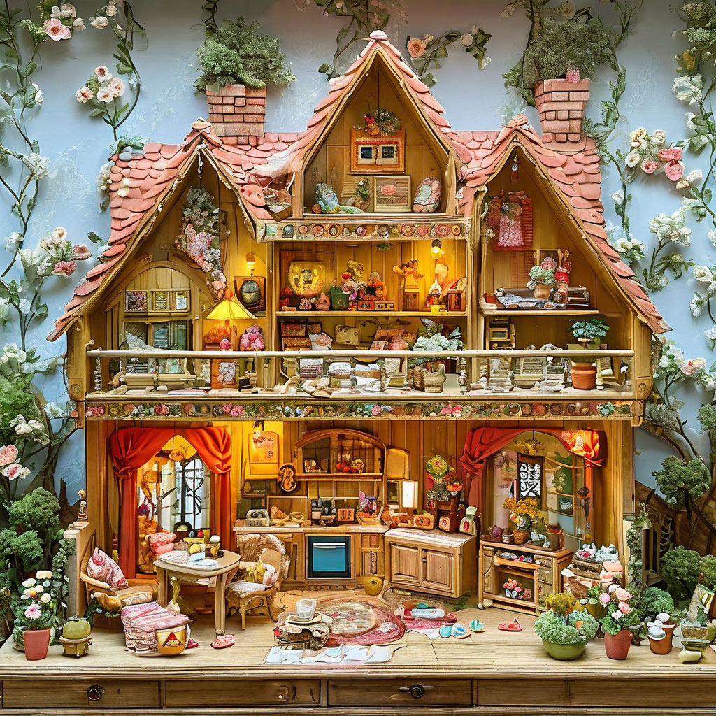 Путешествие в мир кукольных домиков