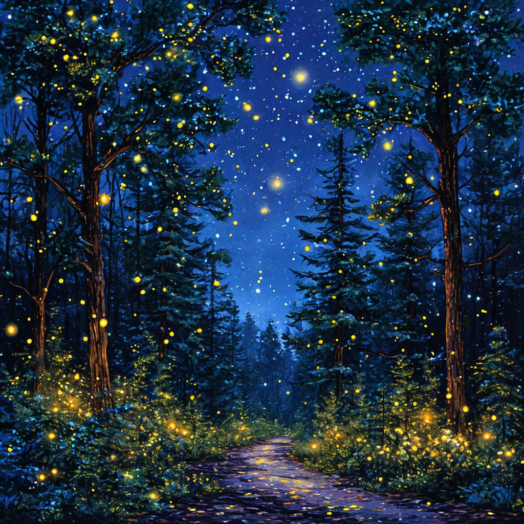 Тайны ночного леса: что происходит, когда солнце заходит?