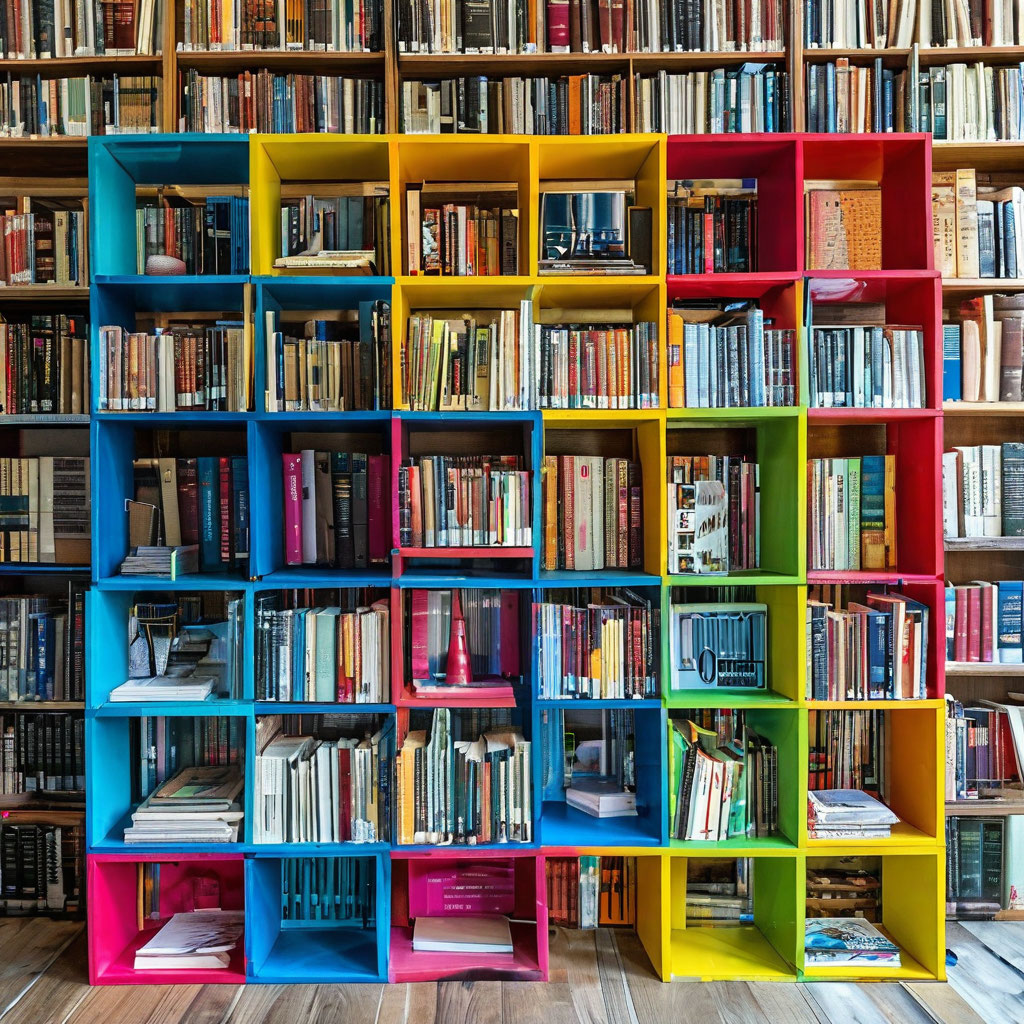 Делаем оригинальные полки для книг своими руками