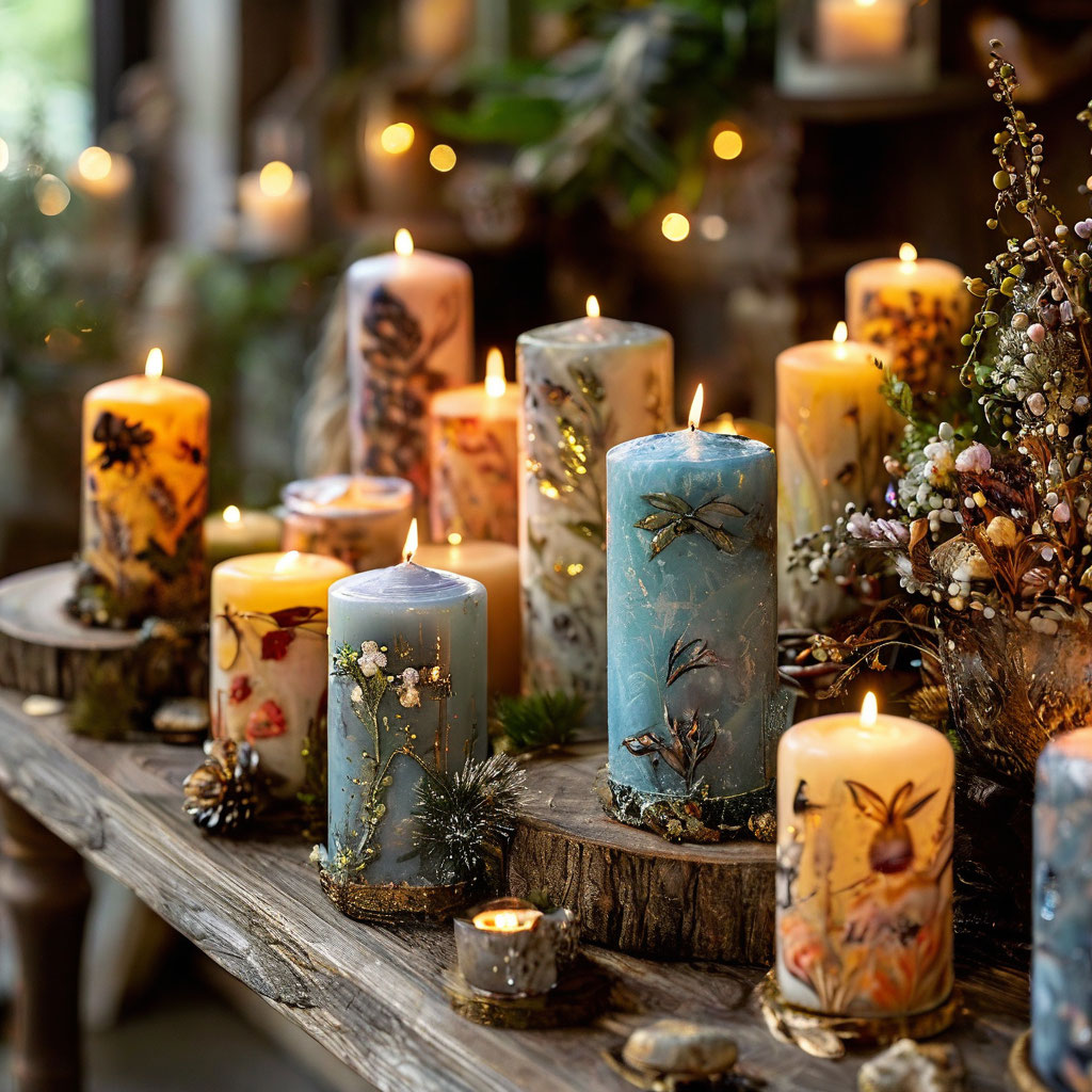 Творческие идеи для оформления свечей: от классики до современности