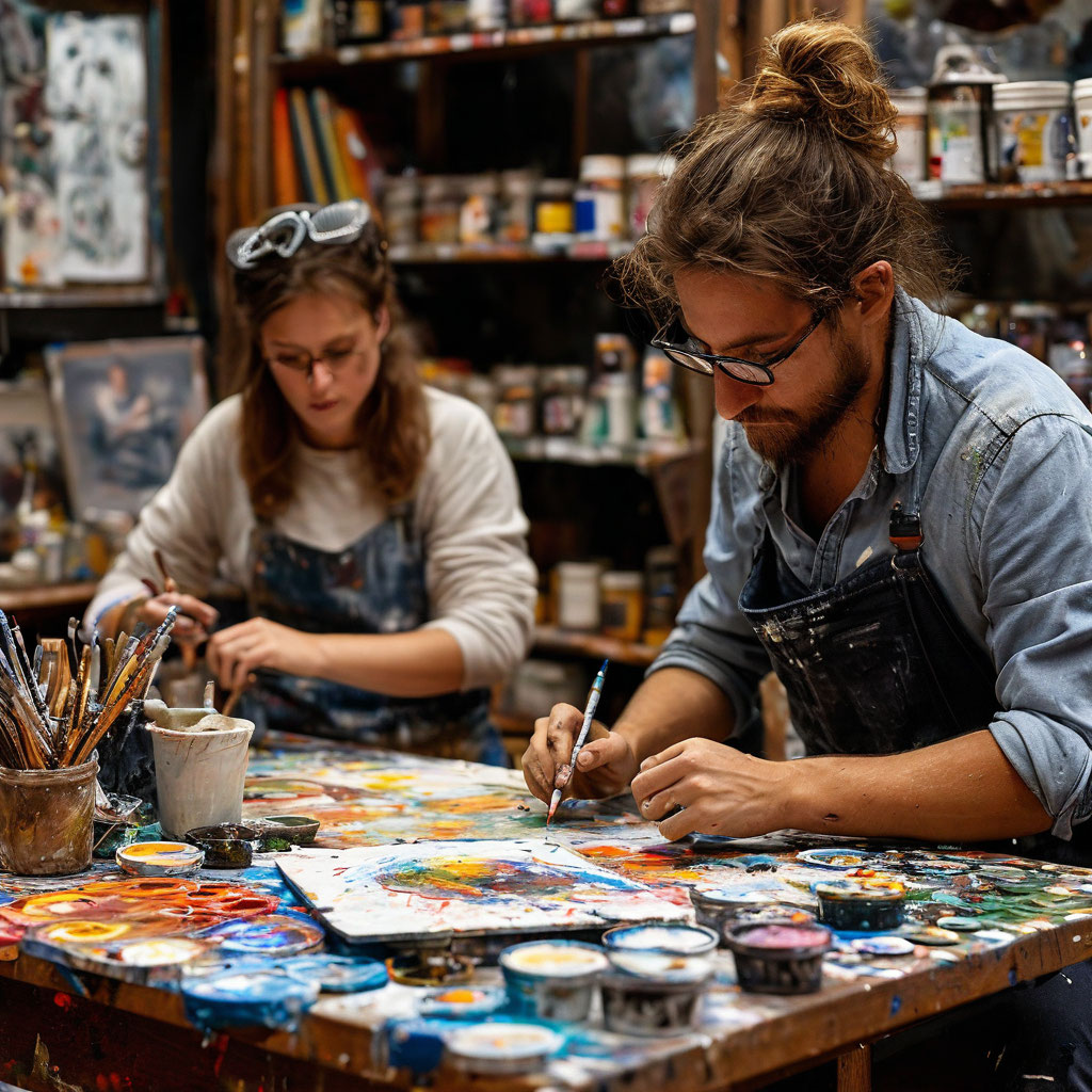 Мастер-класс по живописи в Амбаре: погружение в мир искусства