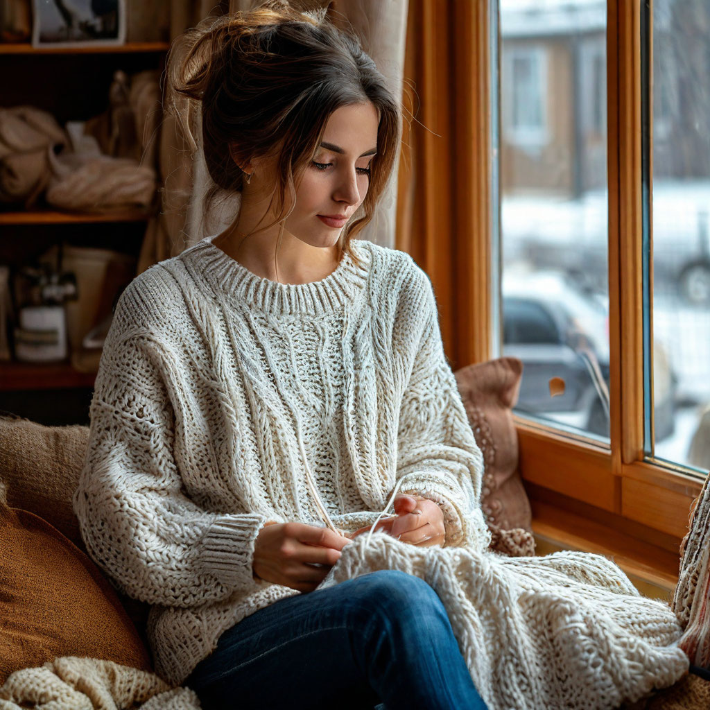 Вяжем уютный свитер: идеальный проект для декабря
