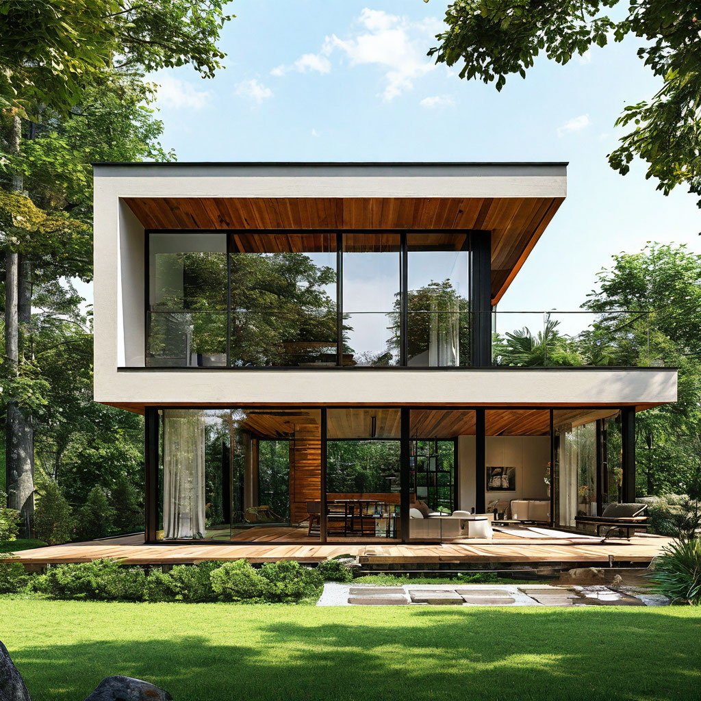 Современные тенденции в дизайне загородных домов