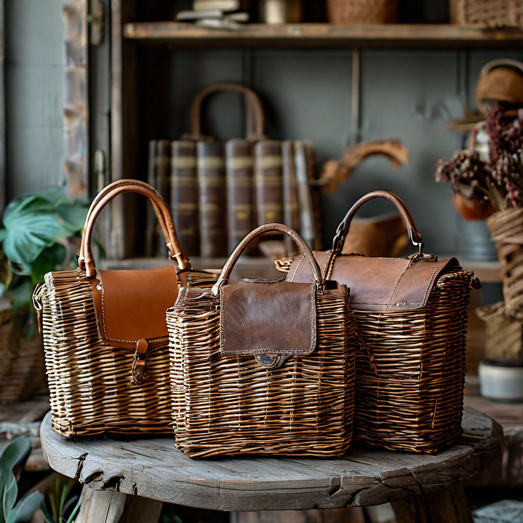 Как выбрать идеальную сумку из бумажной лозы и кожи для себя или в подарок
