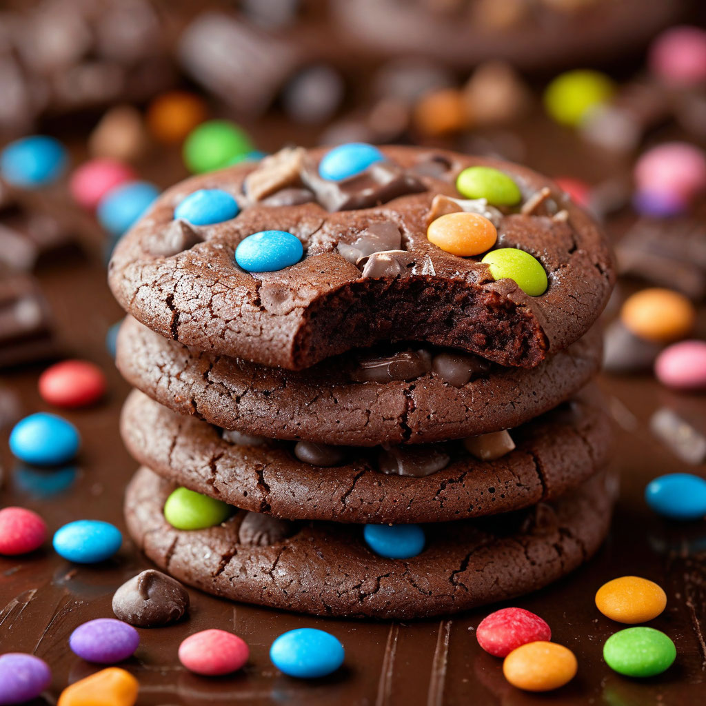 Шоколадные печенья с сюрпризом