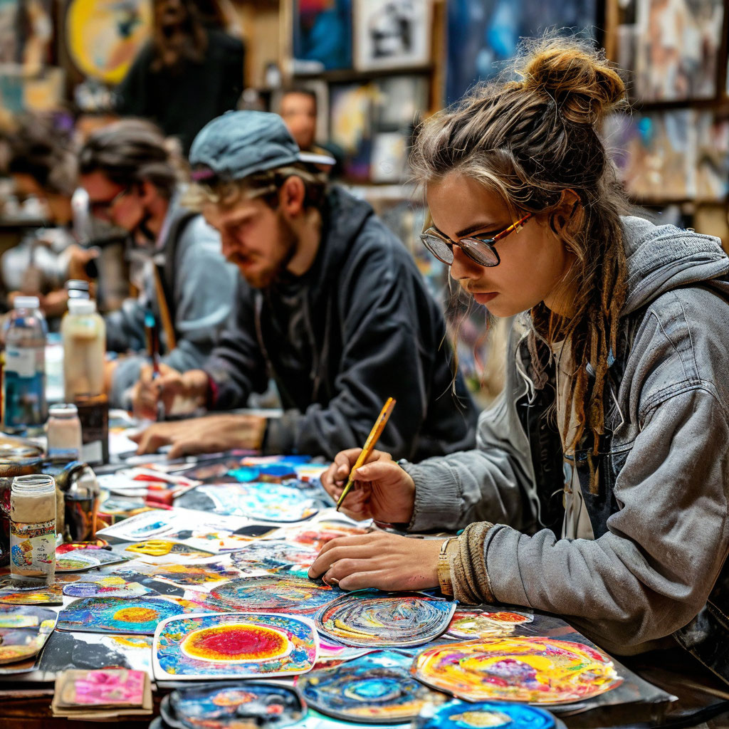 Как Telegram помогает молодым художникам найти свой путь в мире искусства