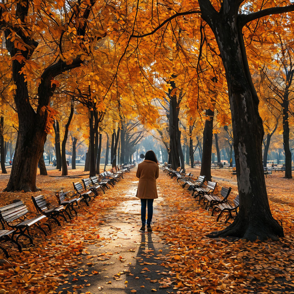 Осенняя меланхолия в парке