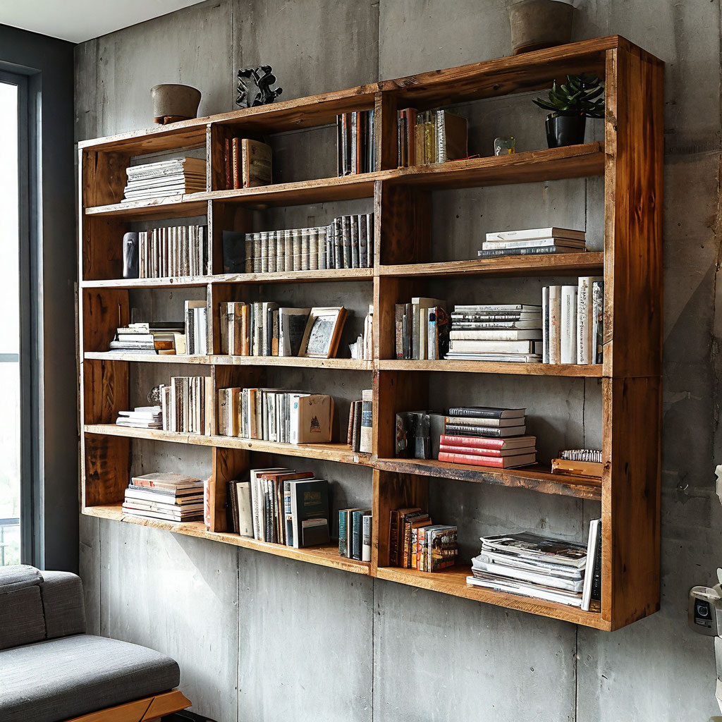 Как сделать книжную полку своими руками: пошаговая инструкция