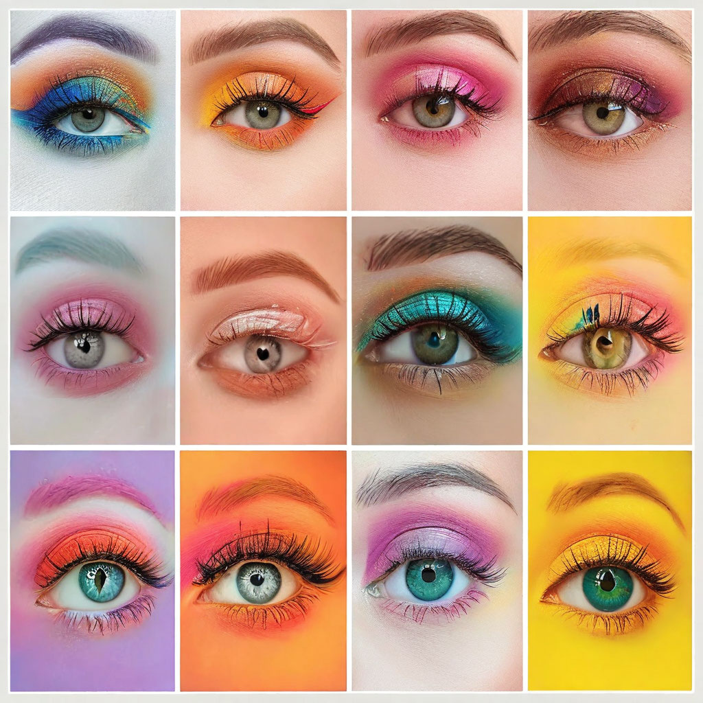 Как использовать цвет в макияже для создания различных образов