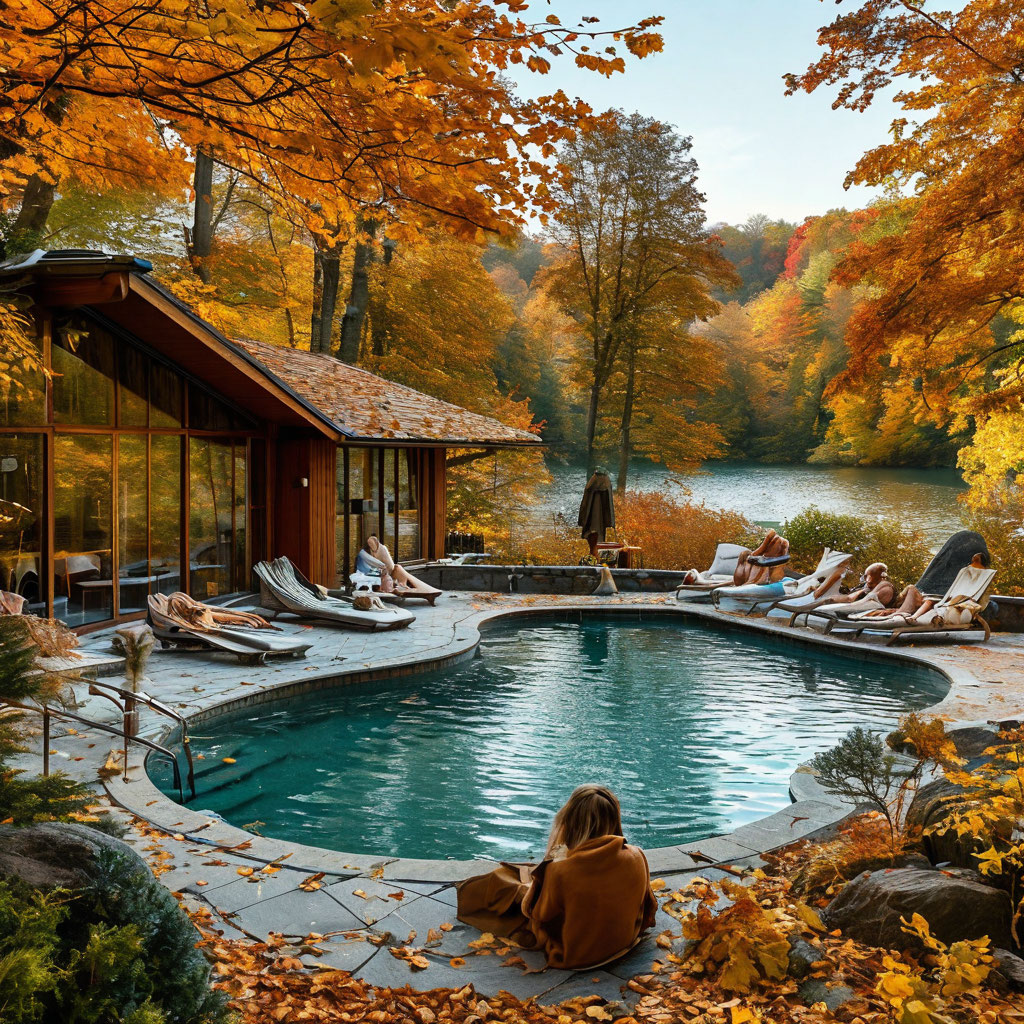 Осенний релакс: спа-процедуры на берегу озера