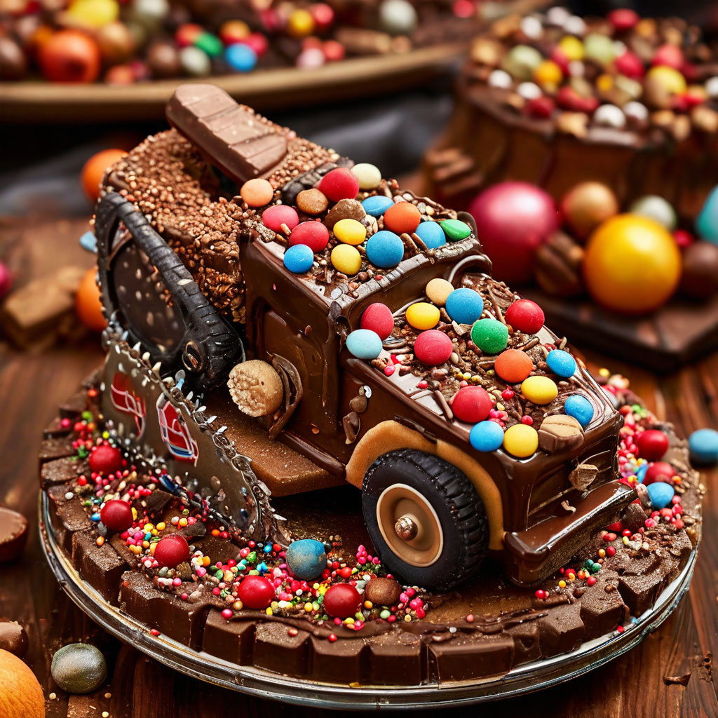 Бензопила из печенья: как создать уникальный десерт