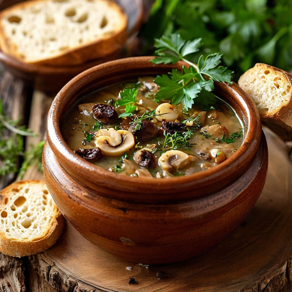 Грибная похлёбка: аромат осени в каждой ложке