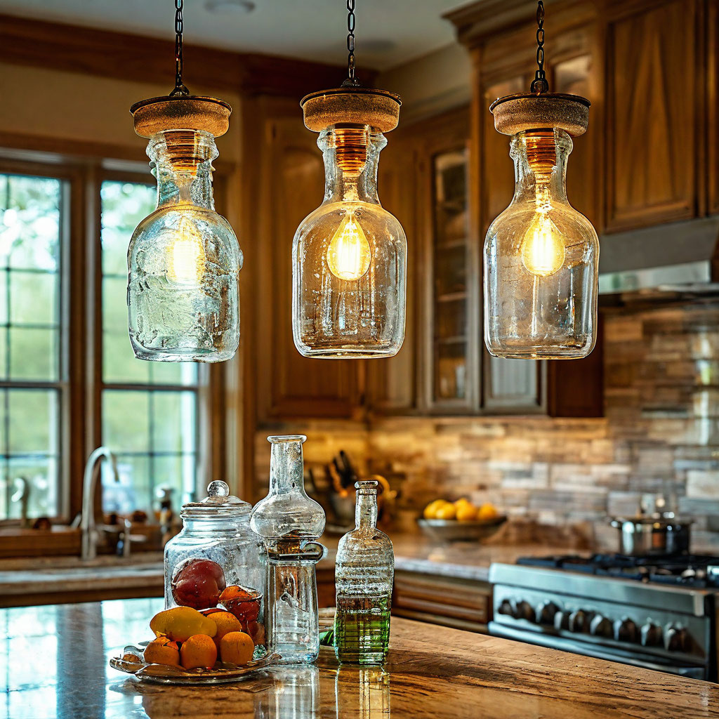 Как сделать оригинальные светильники из подручных материалов