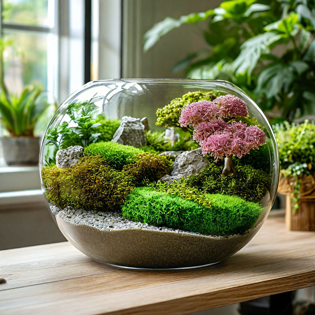 Моссариумы: зелёные миры в миниатюре