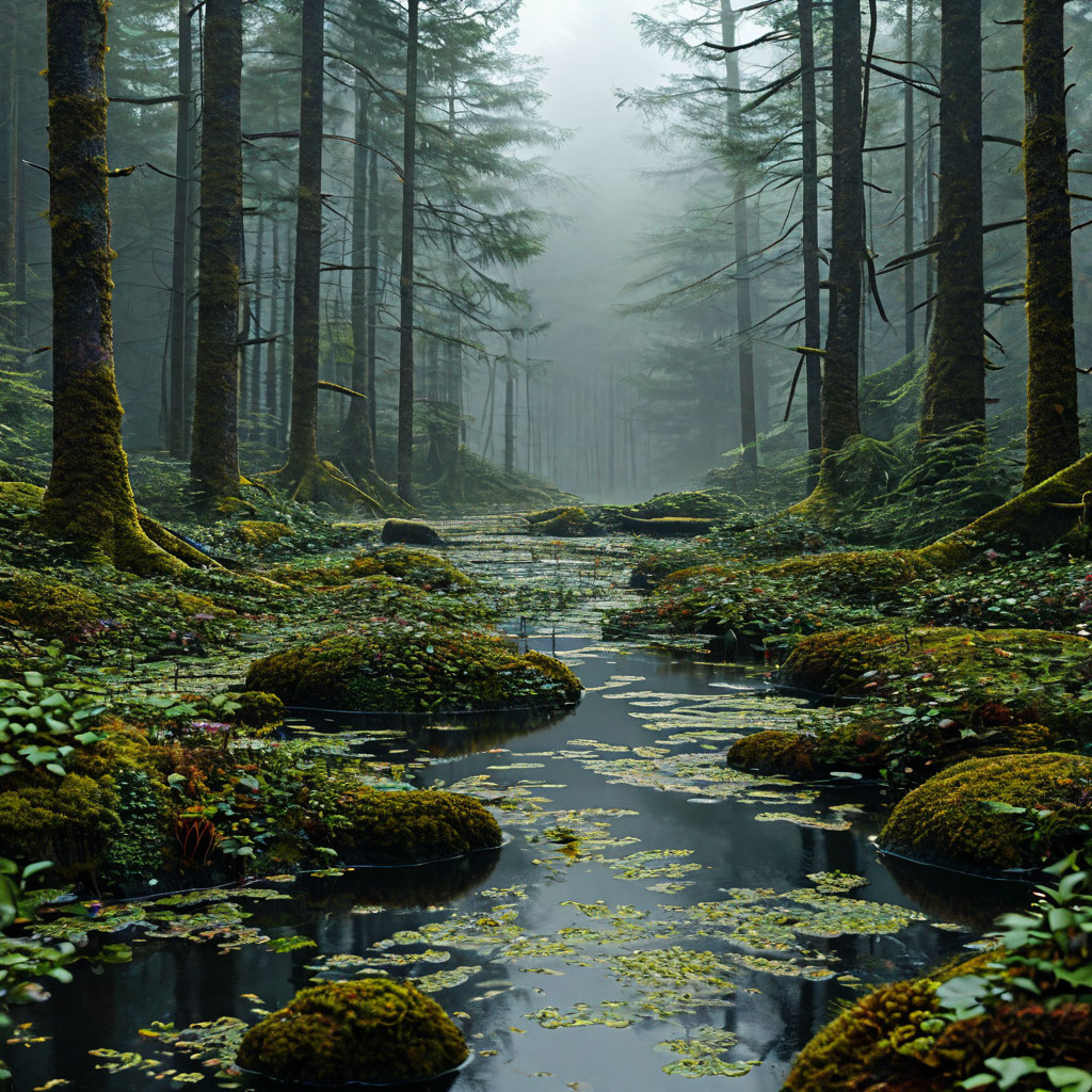 Загадочные болота: тайны и легенды