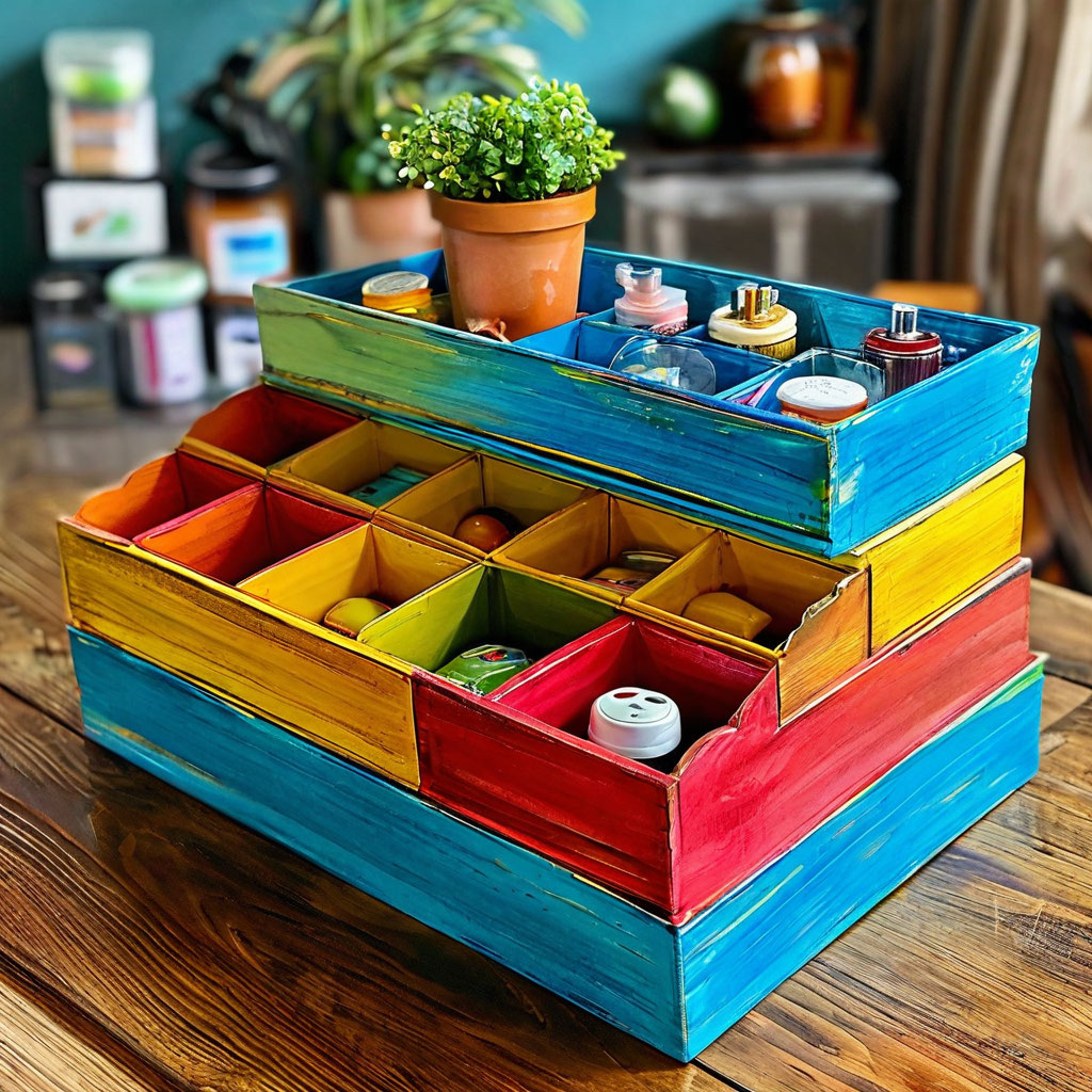 Создаём стильный органайзер для хранения мелочей