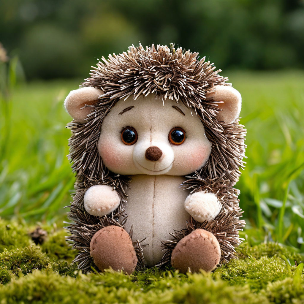 Плюшевые обитатели леса: как создать милого Тедди-ежа