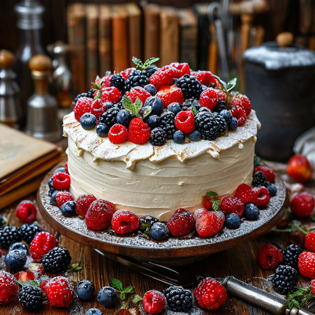 Искусство украшения тортов: техники и идеи для вдохновения