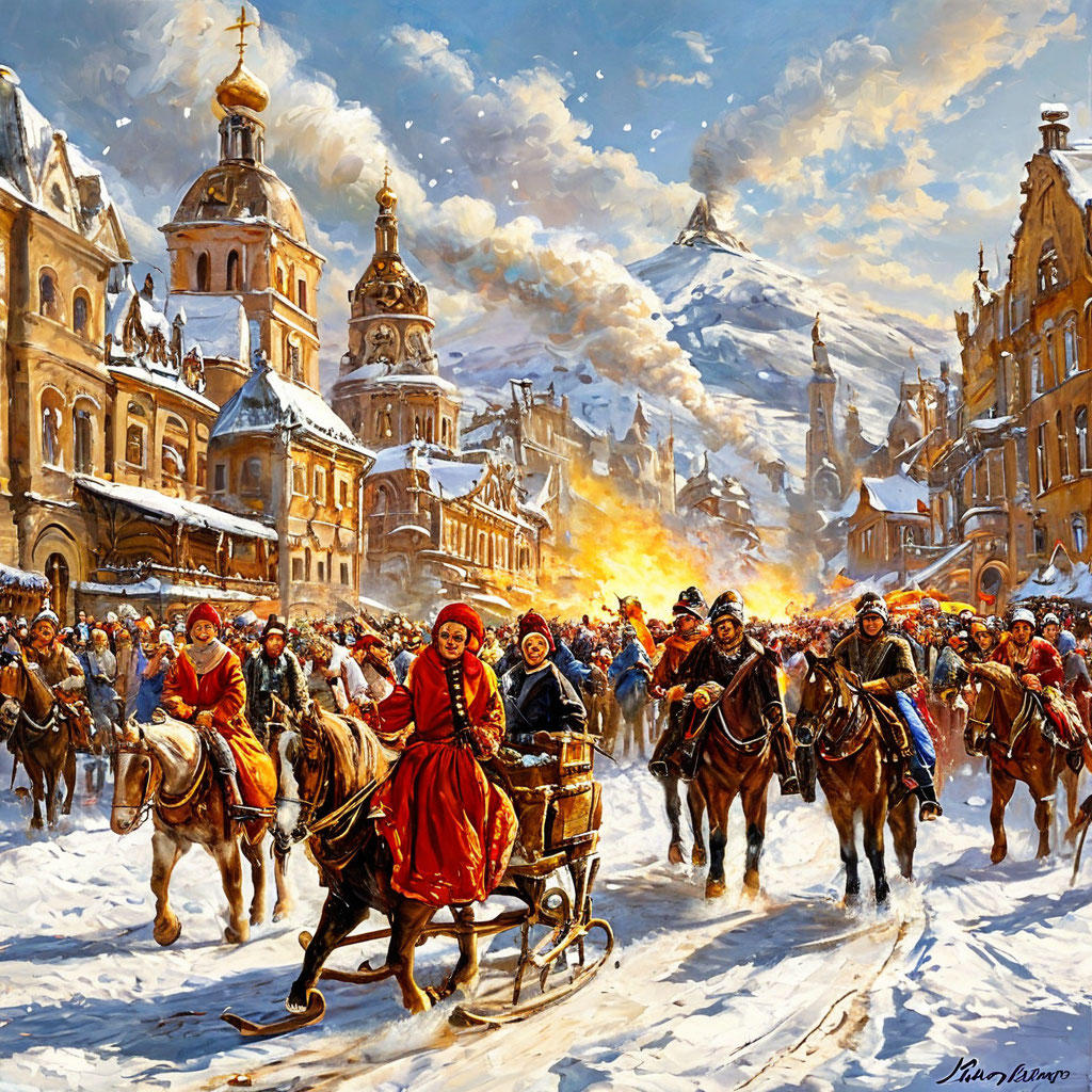 Традиции празднования Масленицы в разных регионах России