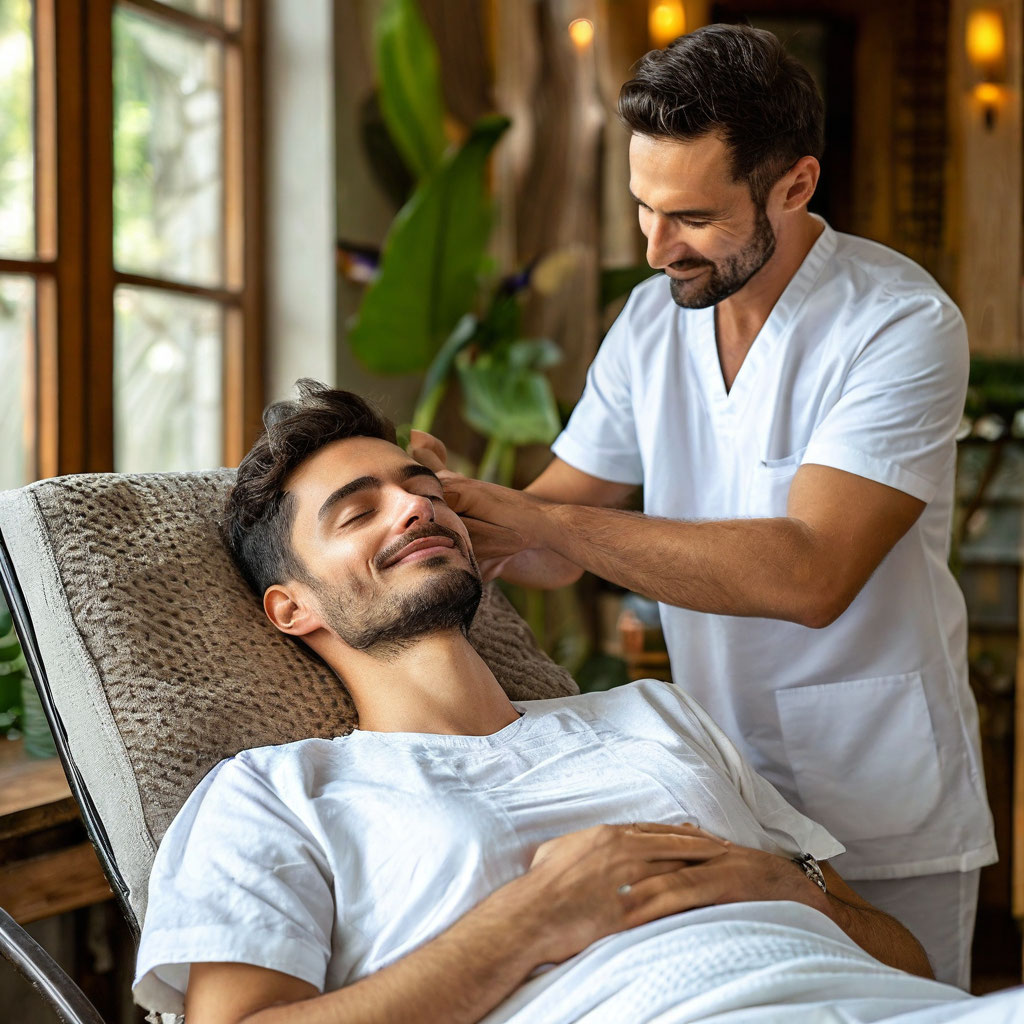 Массаж для снятия напряжения и усталости