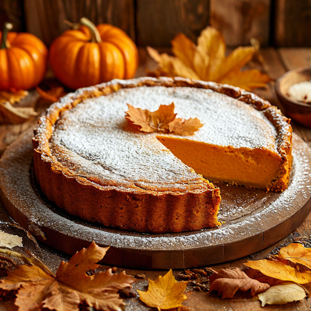 Осенний тыквенный пирог: тепло и уют в каждом кусочке