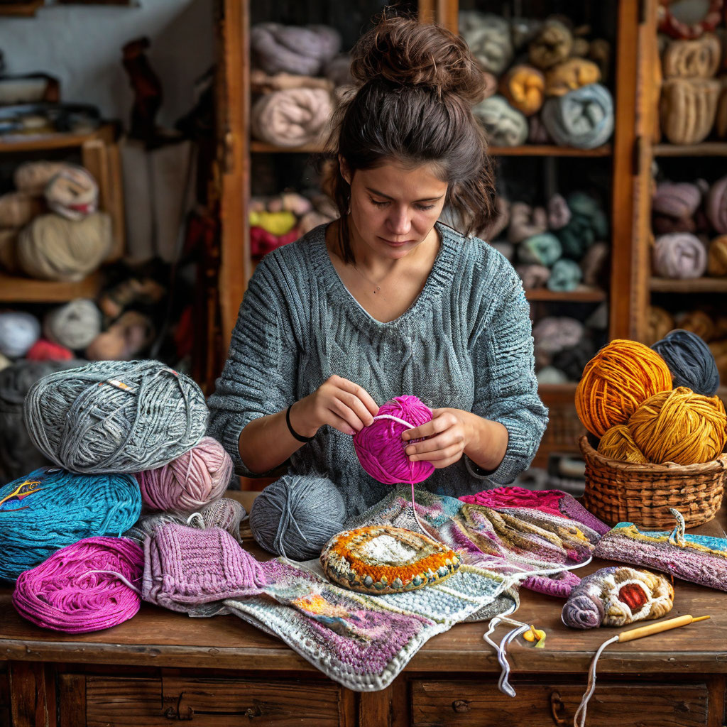 Вязание крючком: создайте уникальные вещи своими руками